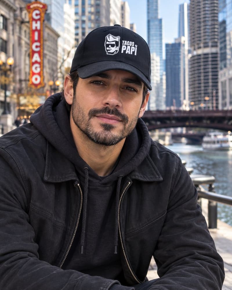 Gorra Tacos Papi curva