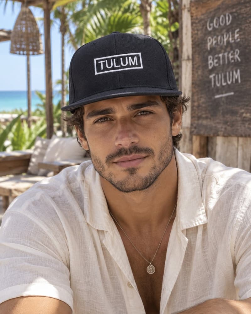 Gorra Tulum Visera plana