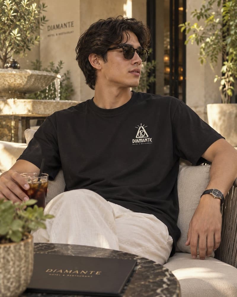 Playera Diamante K Hombre Cuello Redondo