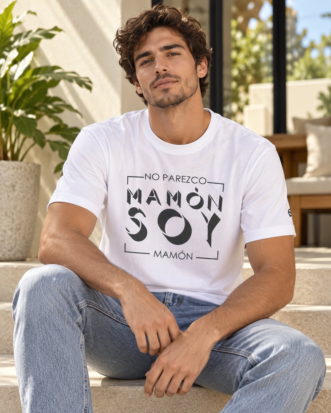 Playera No Parezco Mamón Cuello Redondo