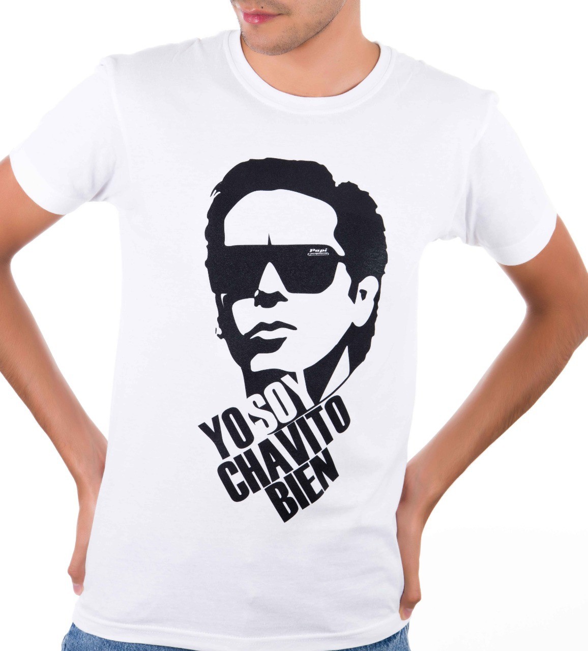 Playera Yo Soy Chavito Bien Cuello Redondo